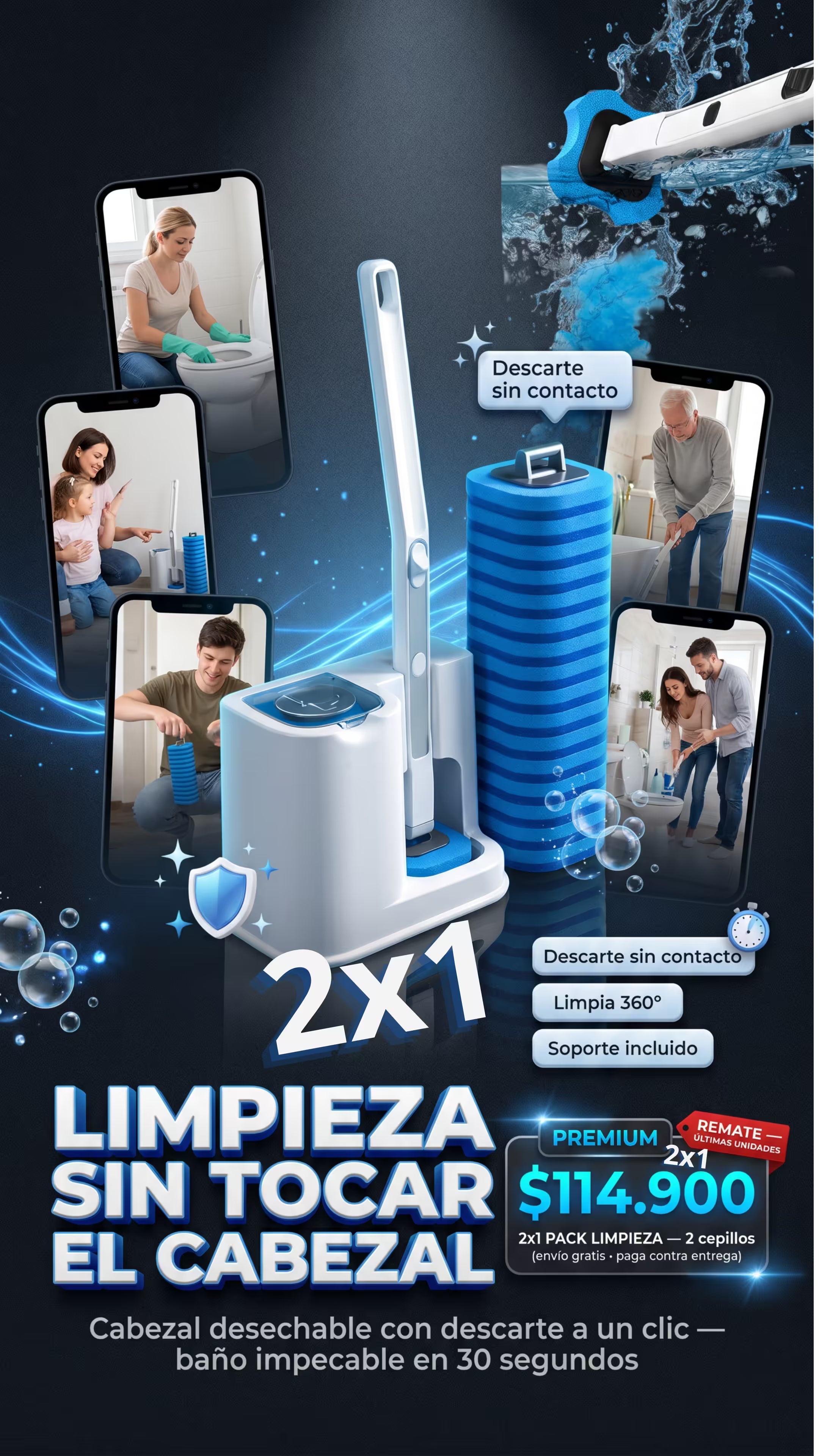ESCOBILLA PARA BAÑO