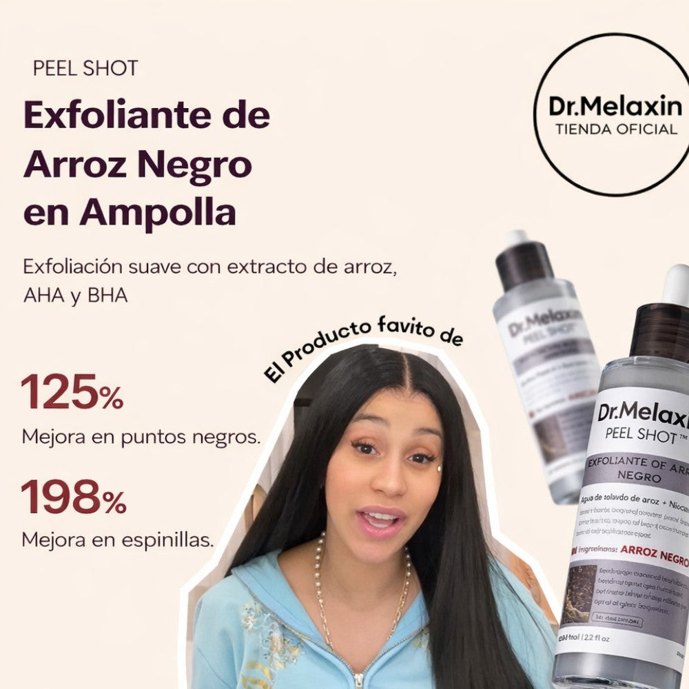 COMPRA 1  LLEVA EL OTRO GRATIS | EXFOLIANTE DR. MELAXIN