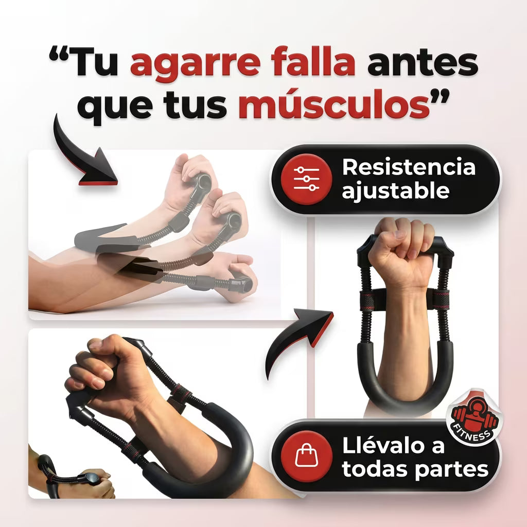 Ejercitador de mano muñeca y antebrazo