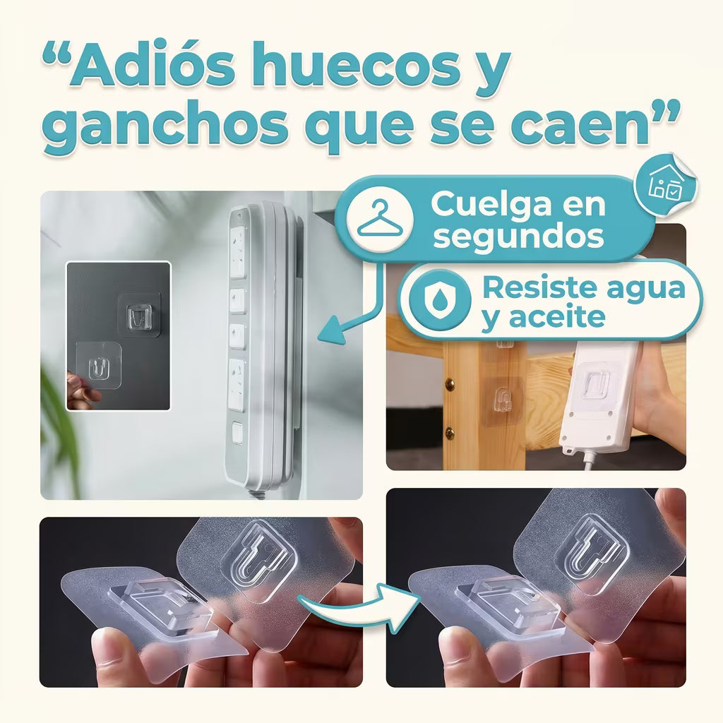 GANCHO AUTOADESIVO IMPORTACION